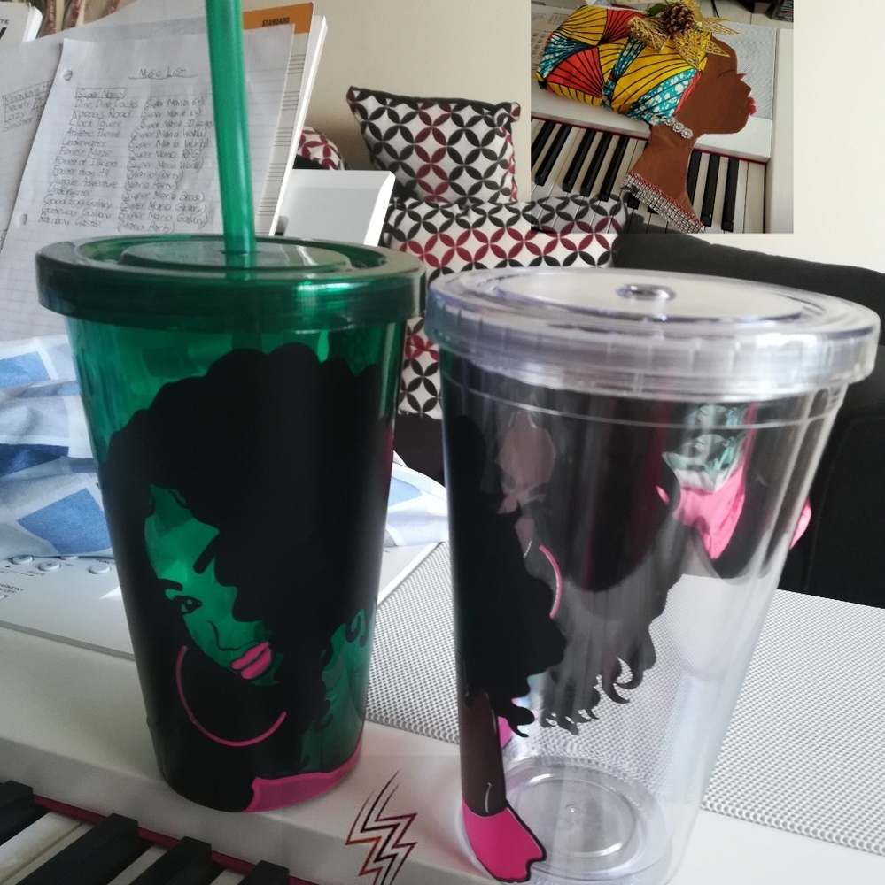 Cups w/Straw